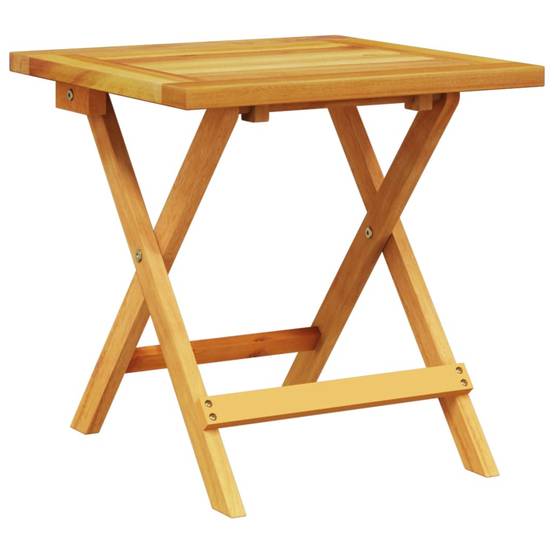 Chaise longue | Transat | Bain de soleil avec coussin et table bois d'acacia massif - Image 6