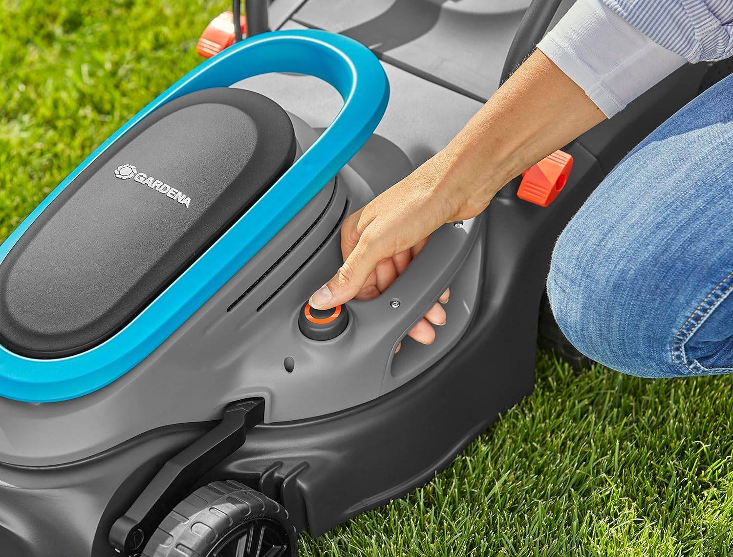 Gardena - Tondeuse électrique PowerMax - 32 cm - 1200 W - GARDENA - 14633-20 - Image 2