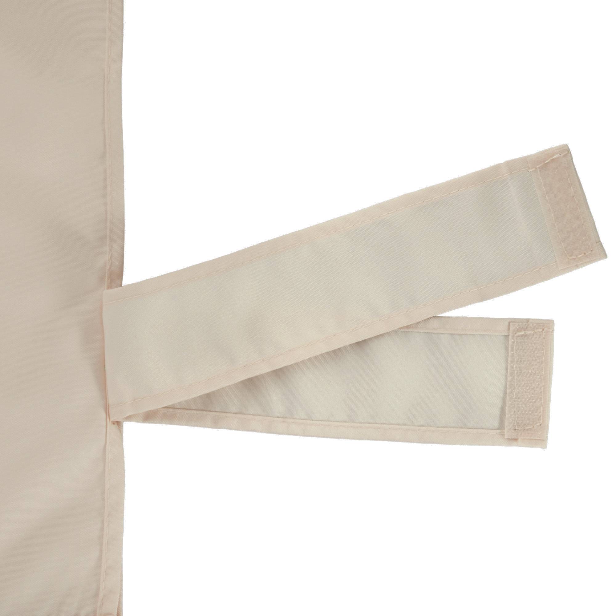 Outsunny - Lot 2 toiles de rechange pergola rétractable 4,9x1,2m protection UV tissu polyester kaki - Outsunny - Image 4