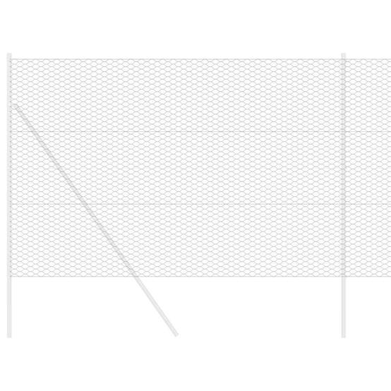 Clôture hexagonale PVC Gris 1,6 x 25 m, Poids :7.05kg - PANGIVO - Image 3