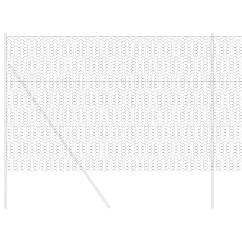 Clôture hexagonale PVC Gris 1,6 x 25 m, Poids :7.05kg - PANGIVO - Image 3