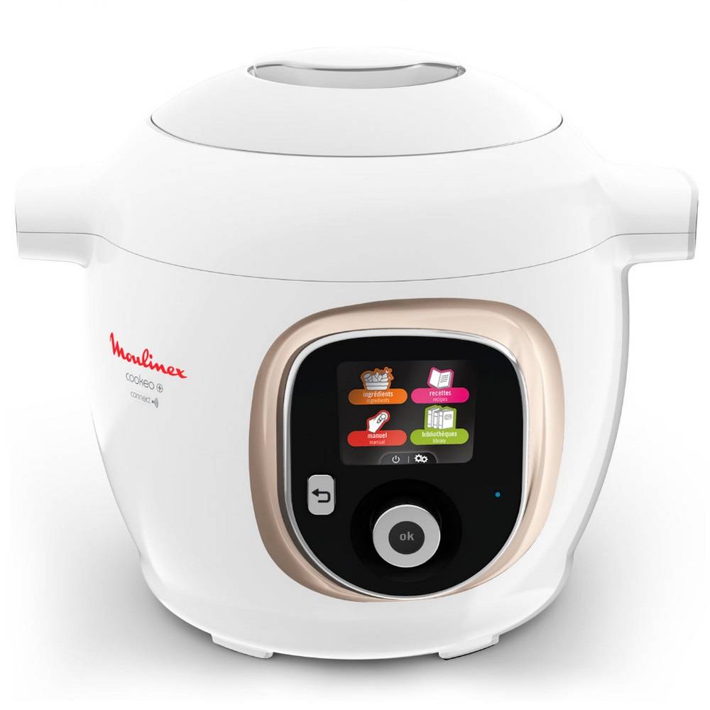 Moulinex - Multicuiseur intelligent 6l 1600w blanc/argent CE86DA10 Moulinex - Image 2