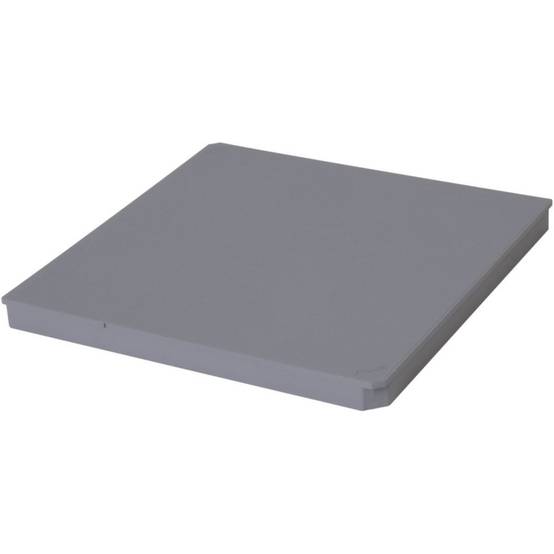 Nicoll - Couvercle 25 x 25 gris clair pour regard eau pluvial - Image 1