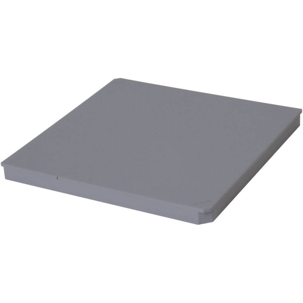 Nicoll - Couvercle 25 x 25 gris clair pour regard eau pluvial - Image 1