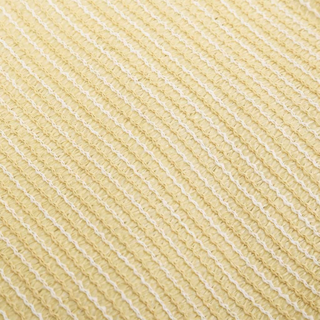 Helloshop26 - Voile toile d'ombrage parasol 160 g/m² PEHD 3/4 x 3 m beige - Image 4