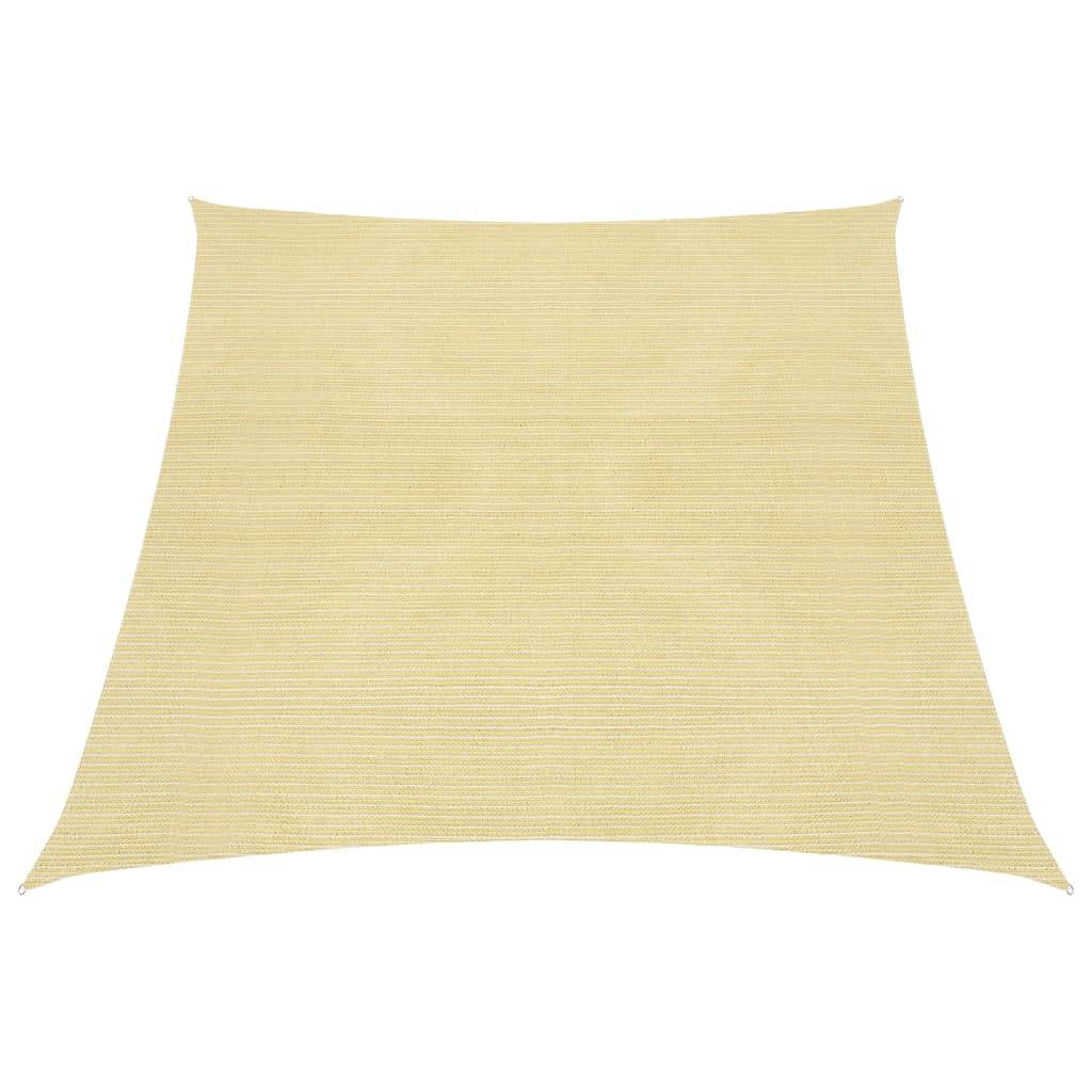 Helloshop26 - Voile toile d'ombrage parasol 160 g/m² PEHD 3/4 x 3 m beige - Image 1