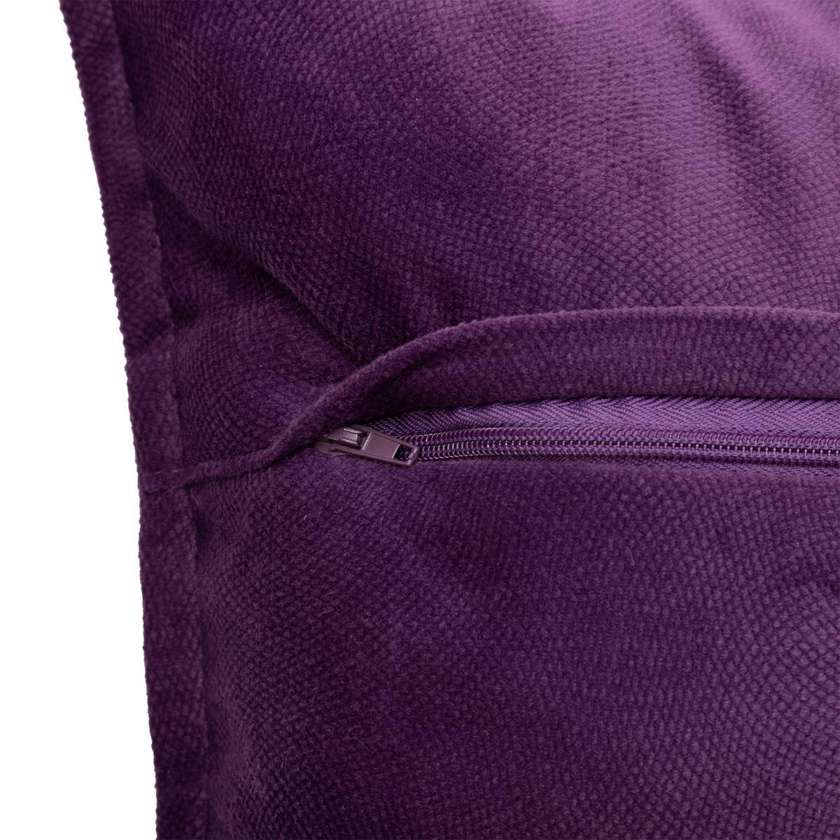 Atmosphera - Coussin déhoussable Violet 45 x 45 cm - Image 3
