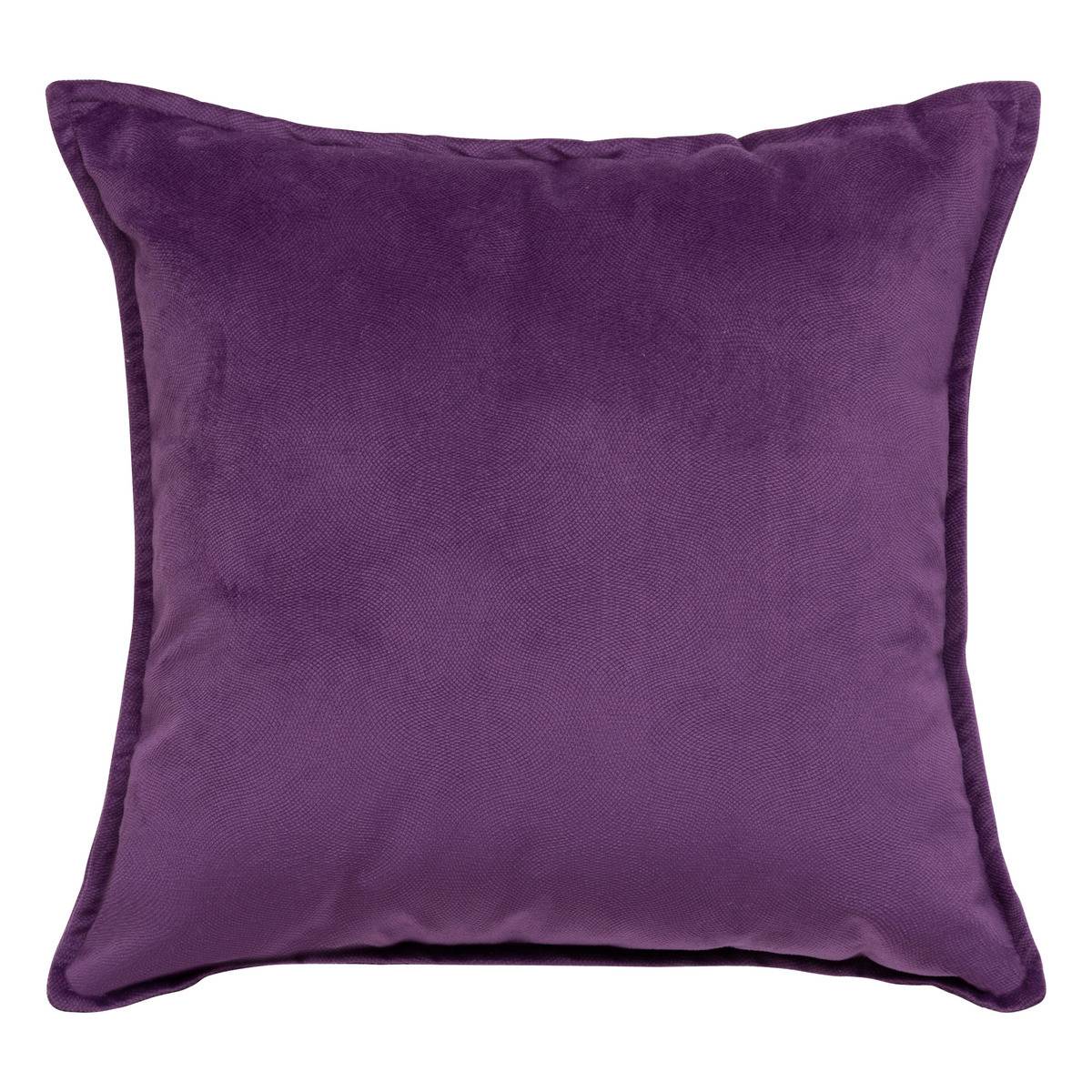 Atmosphera - Coussin déhoussable Violet 45 x 45 cm - Image 1