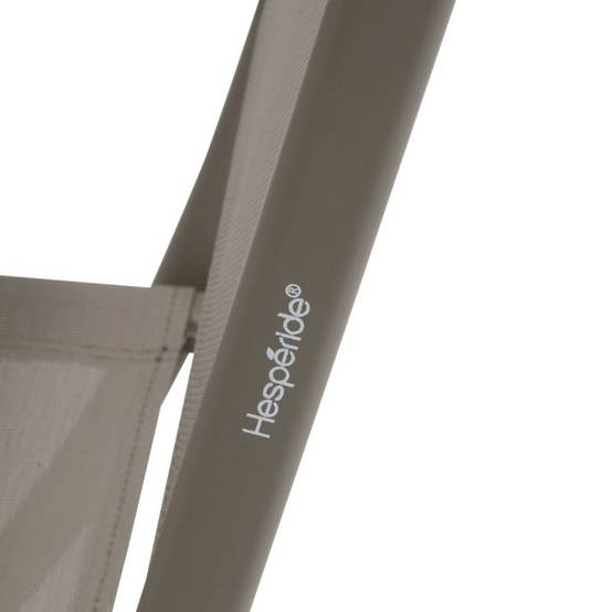 Hesperide - Lot de 4 Chaises de jardin Modula pliables noisette Hespéride - Image 7