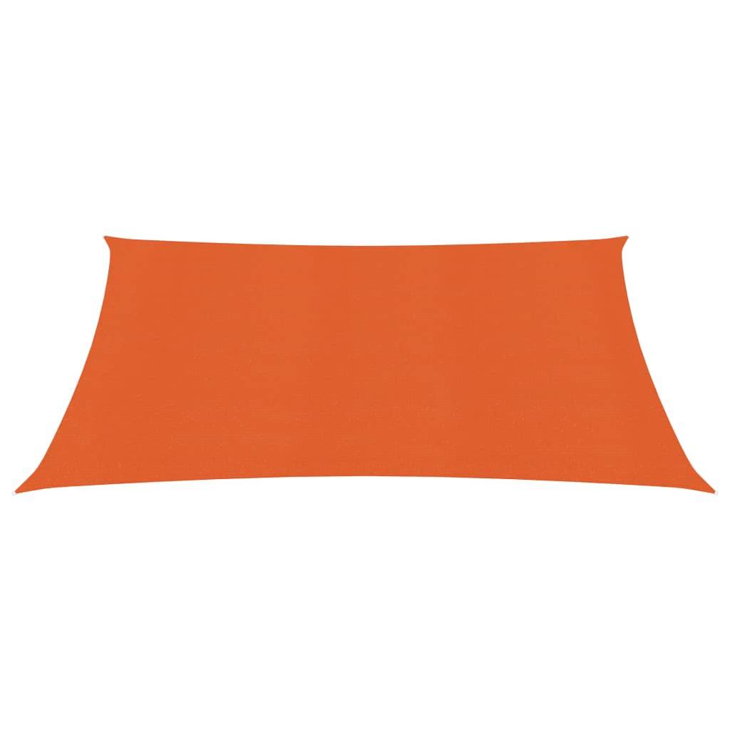 Helloshop26 - Voile toile d'ombrage parasol 160 g/m² 2,5 x 3 m PEHD orange - Image 1