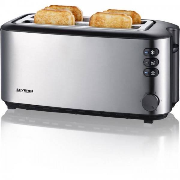 Severin - Grille Pain - Toaster Electrique SEVERIN AT 2509 - Inox - Image 1