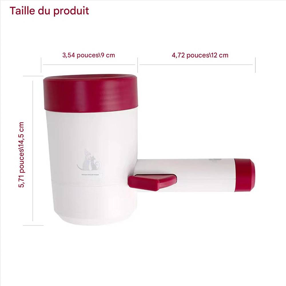 Verre de nettoyage automatique des pattes pour animaux de compagnie DtopbuyAge - Image 2