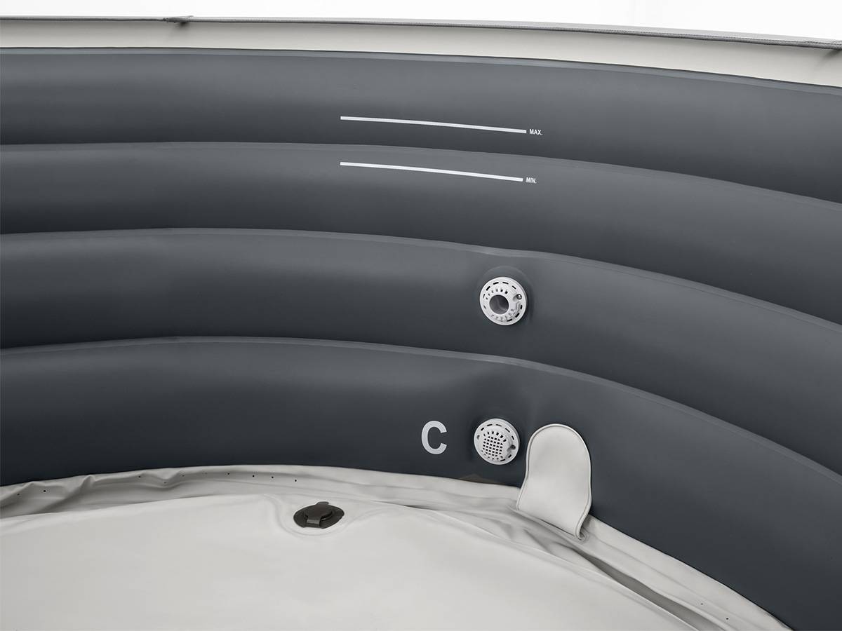 Kit spa gonflable Intex PureSpa Access rond Bulles 4 places + 6 filtres + Kit d'entretien - Image 5