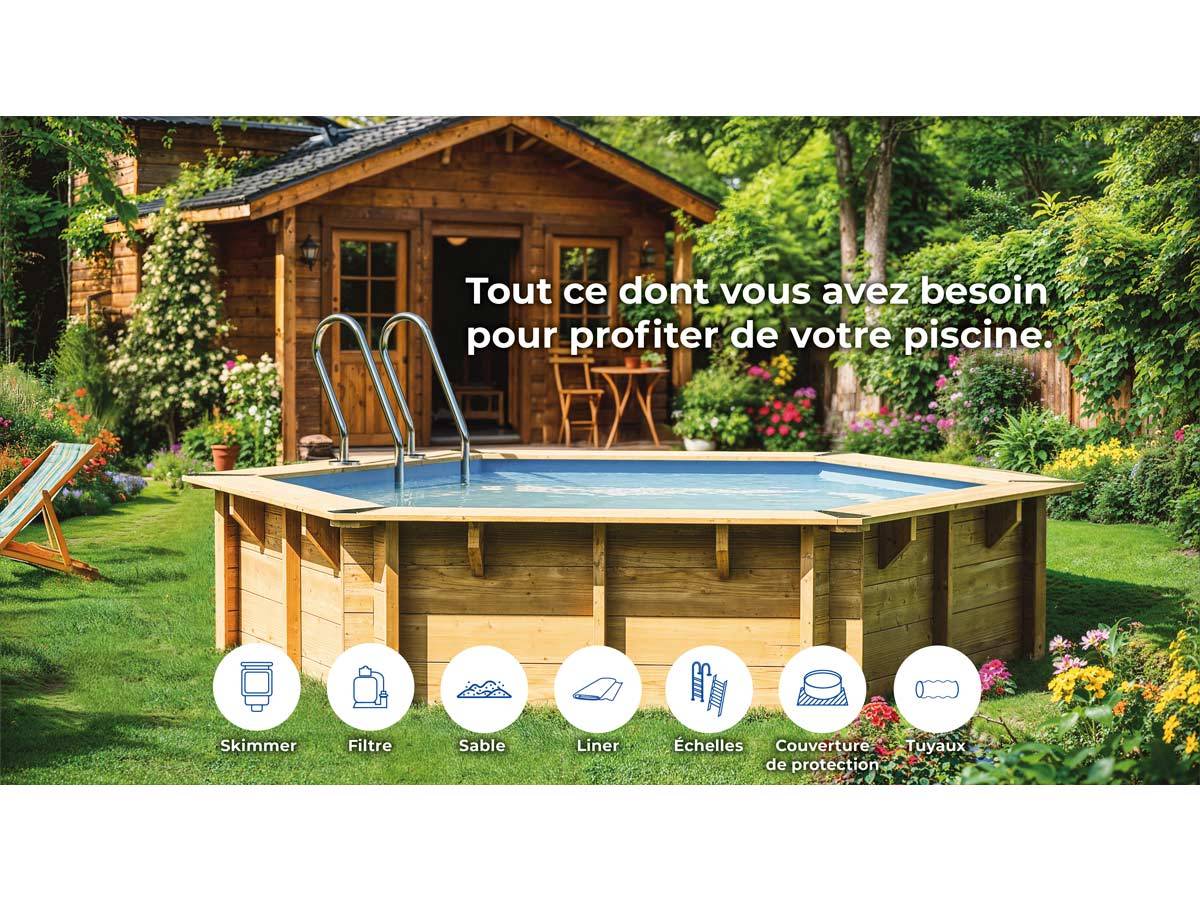 Gré - Piscine bois Lili 2 Ø 2,80 x 1,07 m - Gré - Image 4