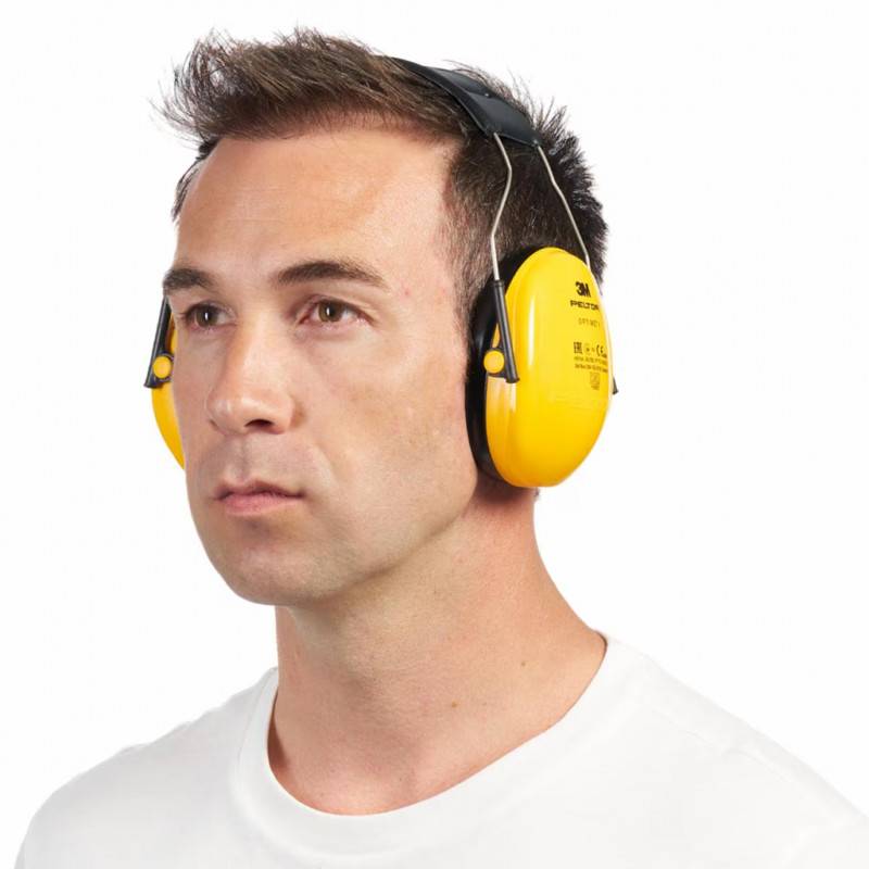 3M Casque anti-bruit PELTOR™ Optime™ I H510A, SNR 27 dB, jaune - Image 5