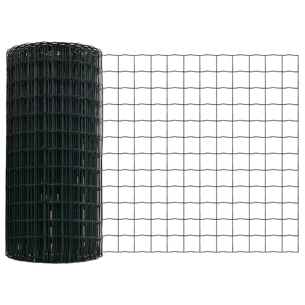 PANGIVO - Clôture acier PVC verte 0,6 x 25 m, Poids :23.99kg - PANGIVO - Image 7