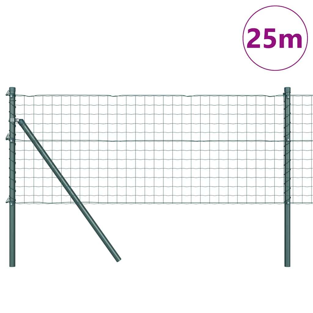 PANGIVO - Clôture acier PVC verte 0,6 x 25 m, Poids :23.99kg - PANGIVO - Image 3