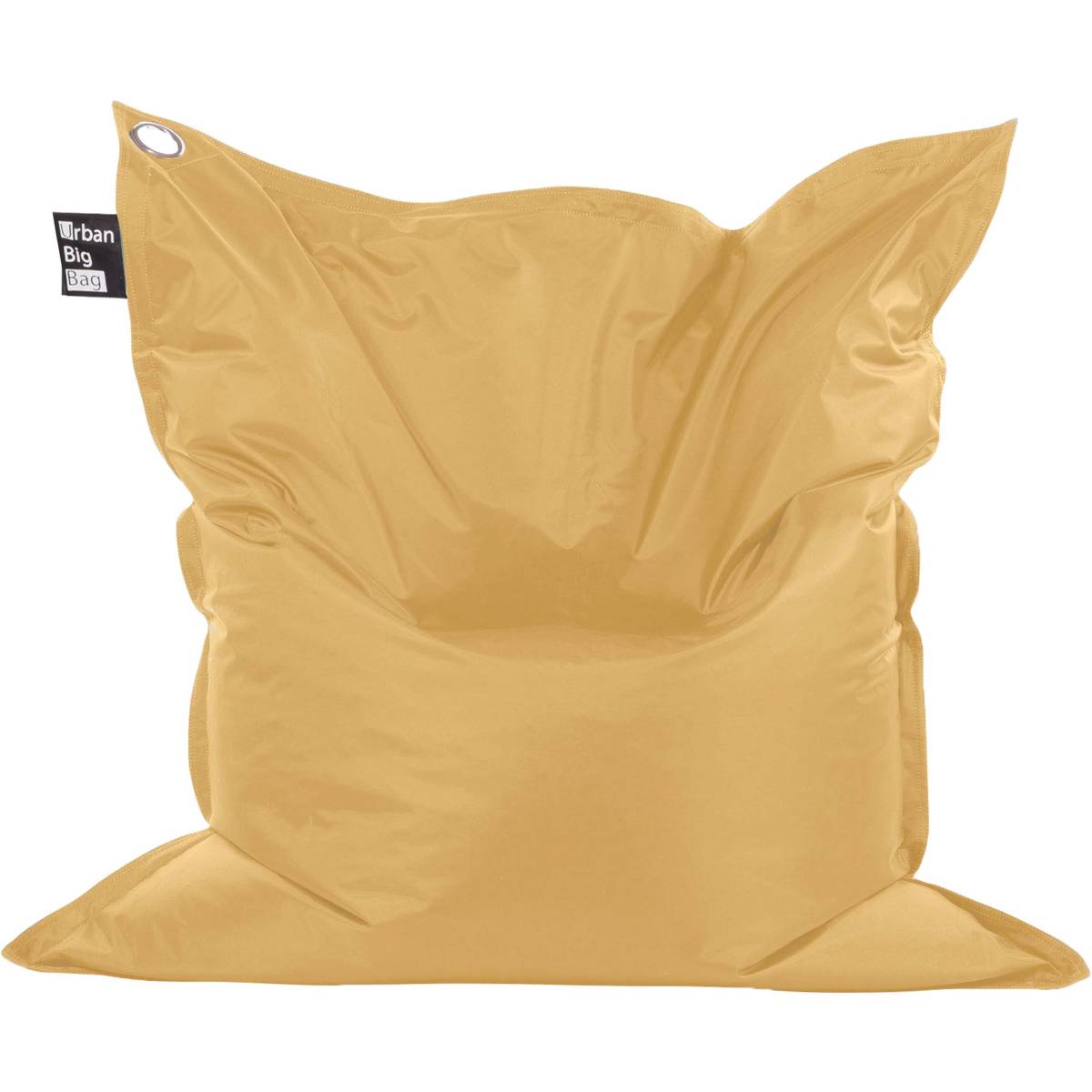Jardindeco - Grand coussin uni Maxi Ocre - Image 1