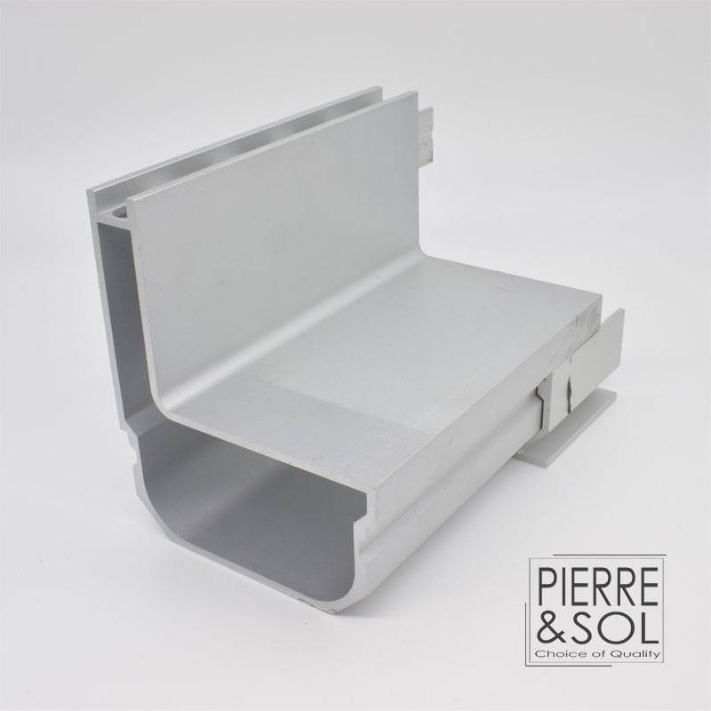 Caniveau à fente aluminium SideDrain - LINE ECO -     1 m - Image 8