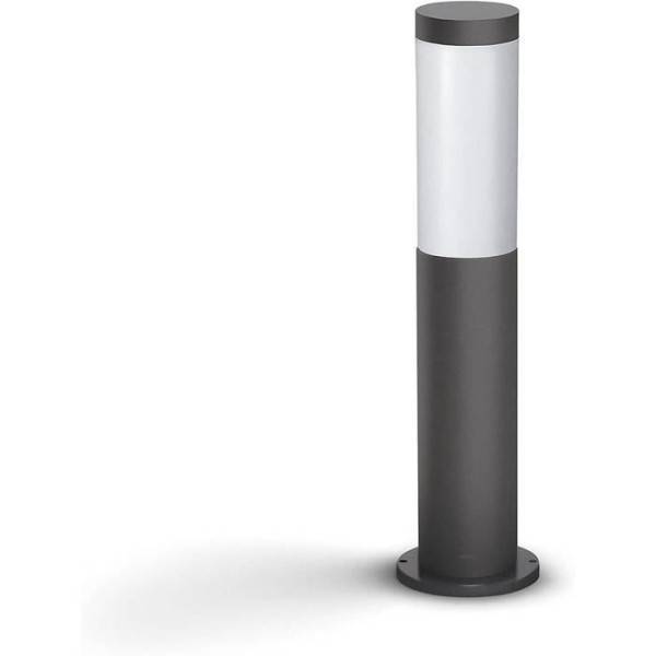 Philips - Borne extérieure PHILIPS Utrecht - Métal - LED - 1x20W - Gris - Contemporain - Design - Image 1