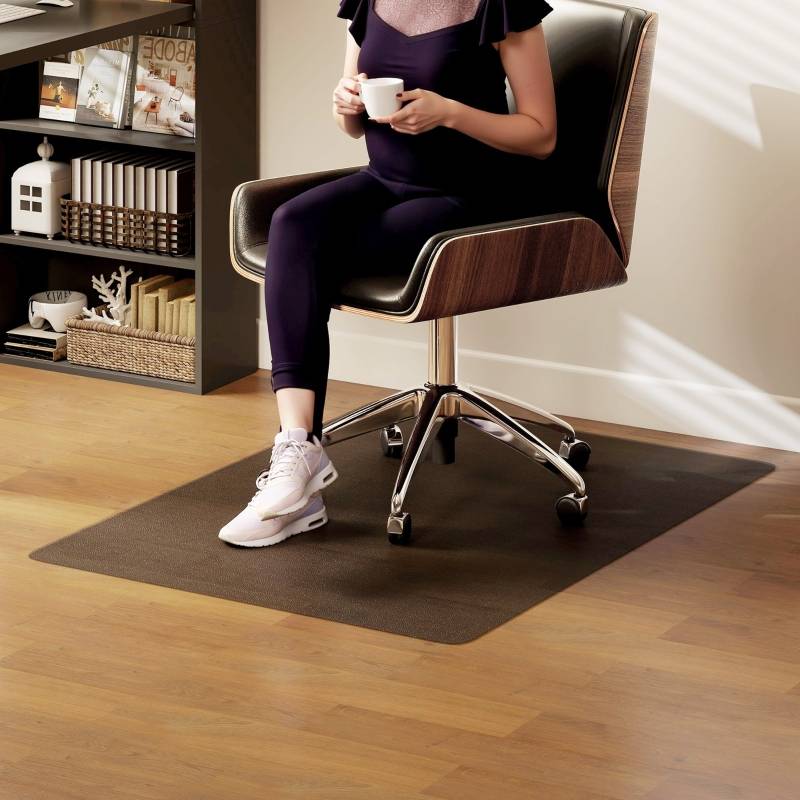 Tapis De Sol Bureau Antidérapant 100x120cm - Protection Sol Dur Style 2