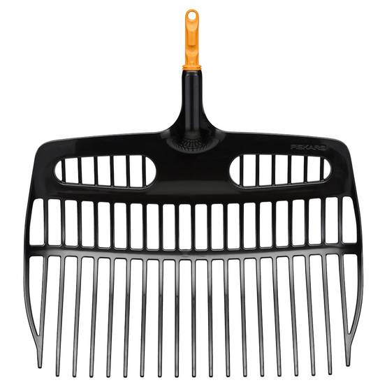 Fiskars - Râteau-pelle - OneClick - ratisser et déplacer les déchets de jardin - Image 1