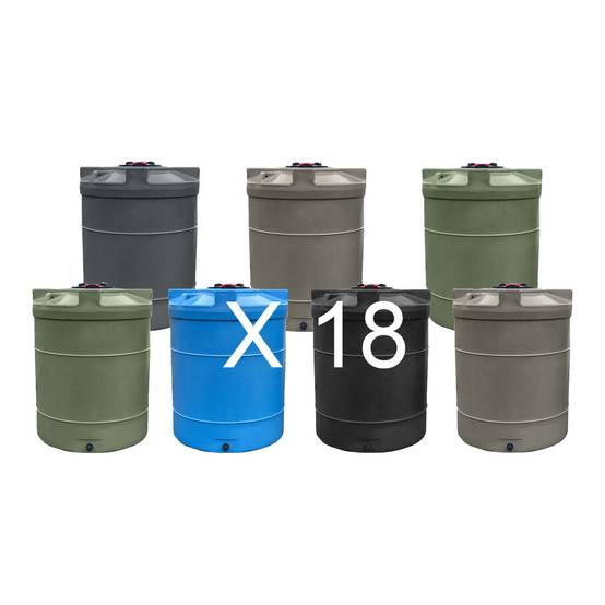 Plast'Up Rotomoulage - Cuves de stockage d'eau 3000l-lot de 18 - Image 1