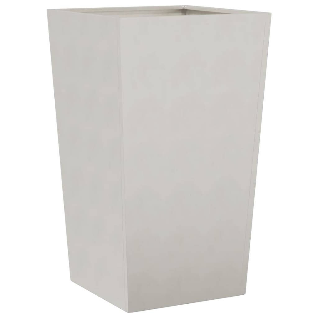 Vidaxl - Jardinière-Pot de fleur-Bac à fleurs 45x45x75 cm acier inoxydable - Image 2