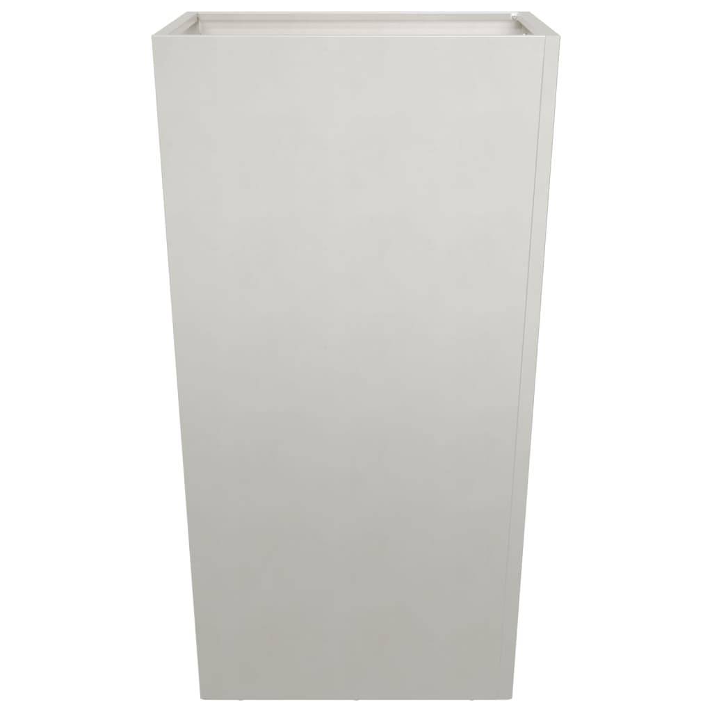 Vidaxl - Jardinière-Pot de fleur-Bac à fleurs 45x45x75 cm acier inoxydable - Image 5