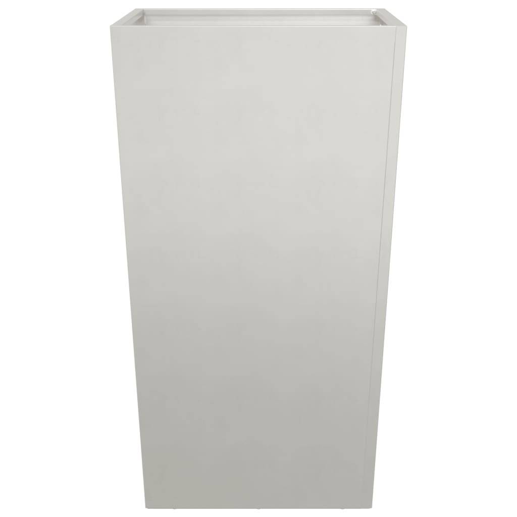 Vidaxl - Jardinière-Pot de fleur-Bac à fleurs 45x45x75 cm acier inoxydable - Image 3