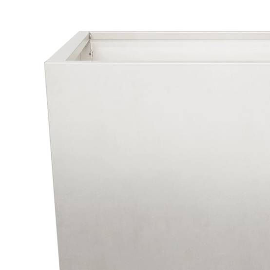 Vidaxl - Jardinière-Pot de fleur-Bac à fleurs 45x45x75 cm acier inoxydable - Image 6