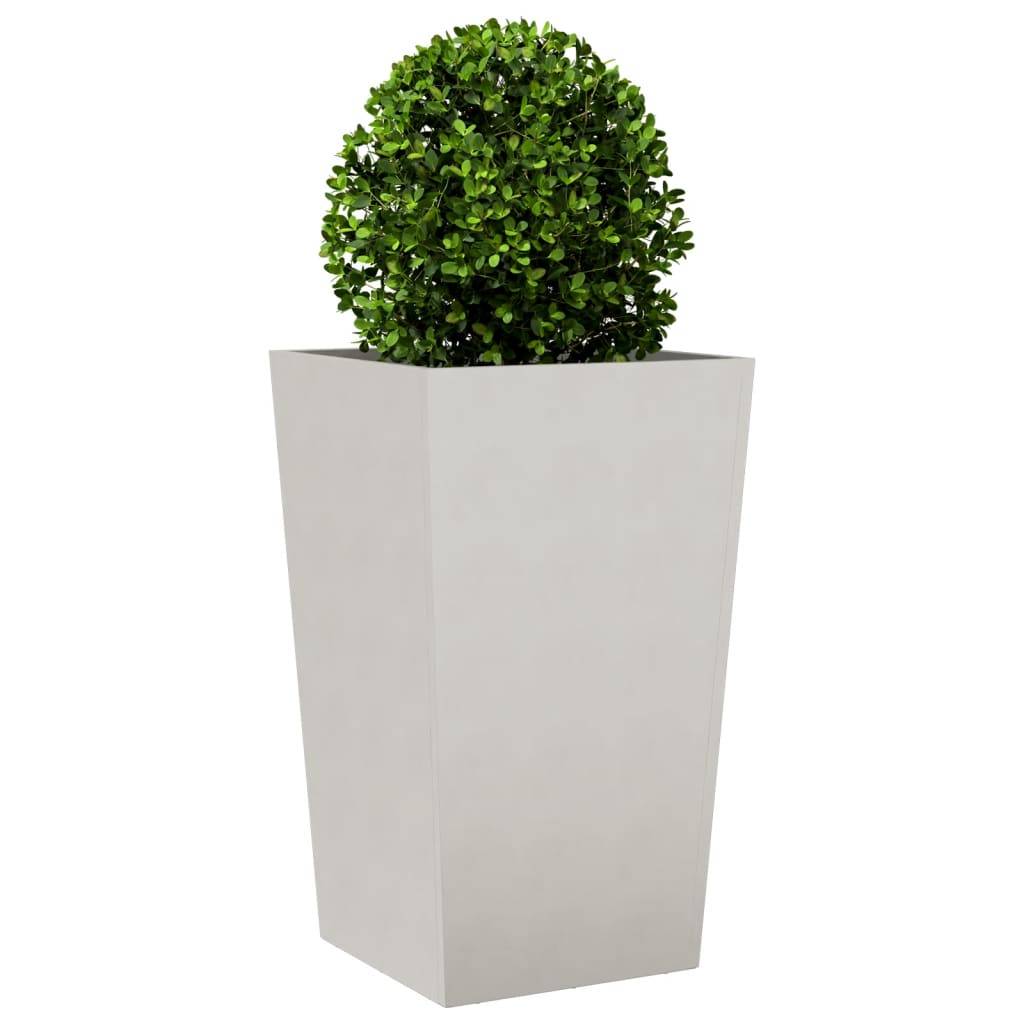 Vidaxl - Jardinière-Pot de fleur-Bac à fleurs 45x45x75 cm acier inoxydable - Image 8