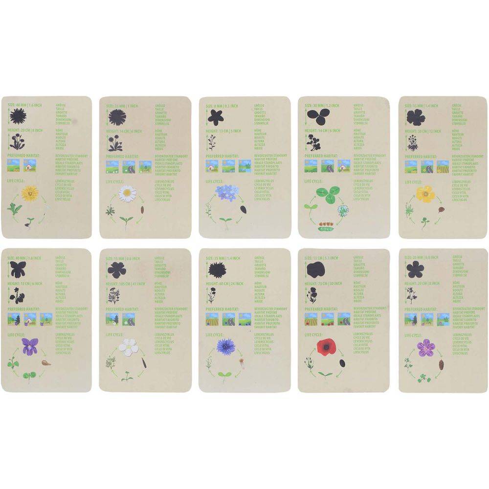 Esschert Design - Set explorateur avec sac pour enfant Fleurs - Image 3