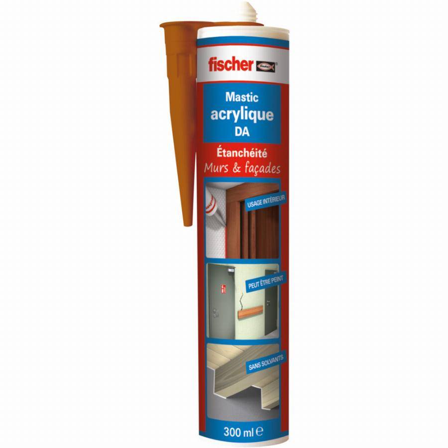 Fischer - Mastic acrylique DA 4 FISCHER Chêne clair 310 ml - 24334 - Image 3