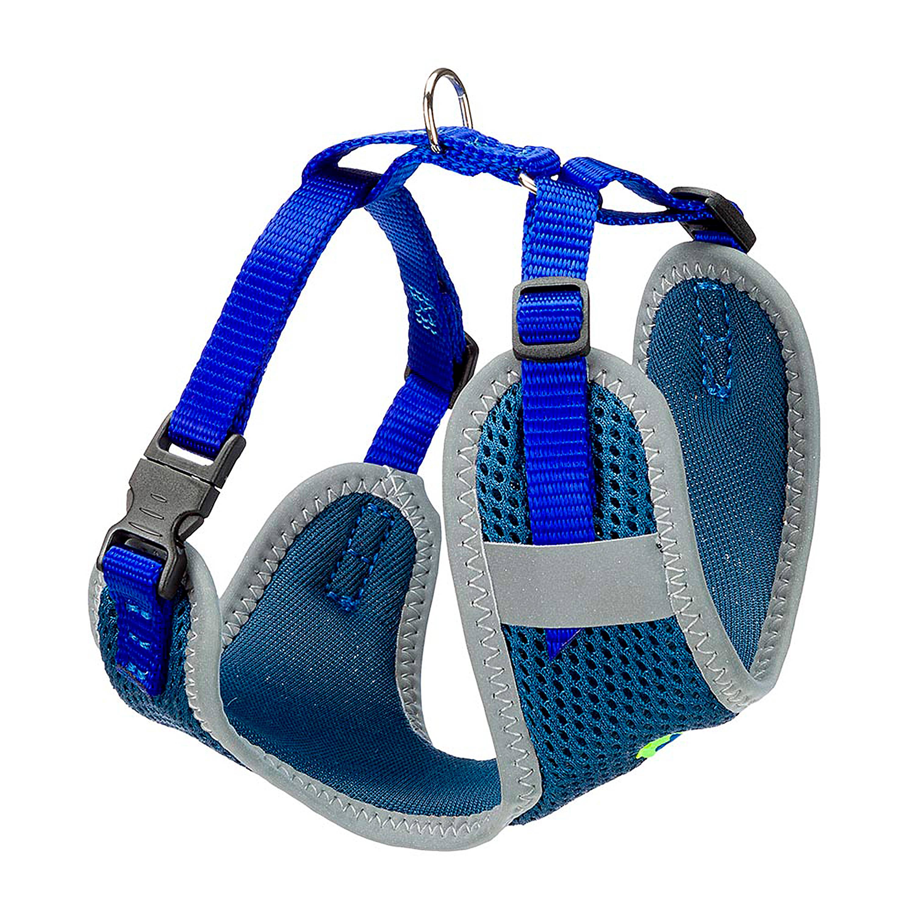 Ferplast - Ferplast Harnais Petit Chien NIKITA S, Harnais pour Chien Respirant, Rembourré et Ajustable, Facile à Porter, Bords Réfléchissants, Poitrine 30-41 cm. - Image 1