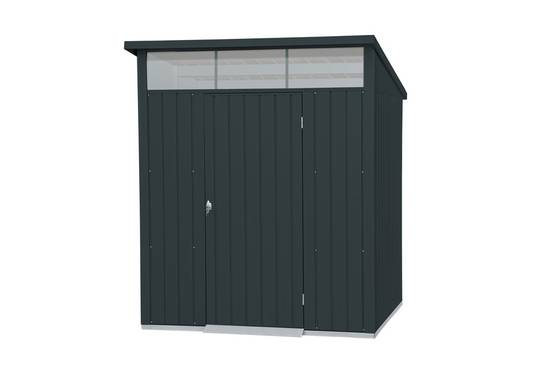 Duramax - Abri de jardin métal MODERN - 3,32m² - Mono pente - Anthracite Duramax - Image 1