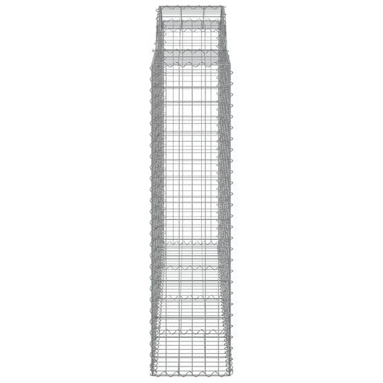 Vidaxl - Paniers à gabions arqués 20 pcs 200x50x160/180 cm Fer galvanisé vidaXL 3146398 - Image 6