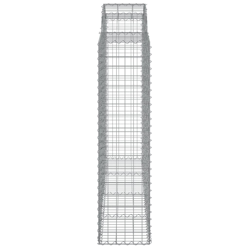 Vidaxl - Paniers à gabions arqués 20 pcs 200x50x160/180 cm Fer galvanisé vidaXL 3146398 - Image 6