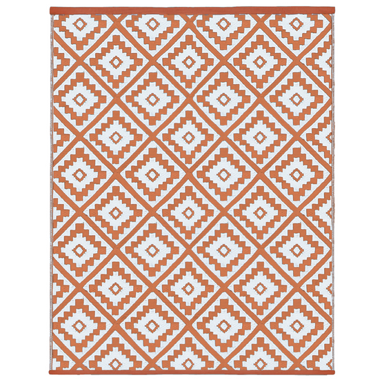 Tapis extérieur BAHAMAS terracotta 180 x 280 CM - Image 2