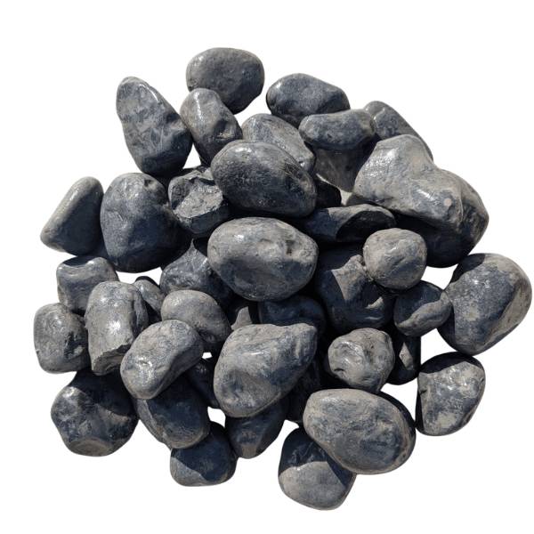 Galet marbre gris anthracite 40/60 mm – Pack 3 Big Bag +/- 1,5T – 30 m² - Image 2
