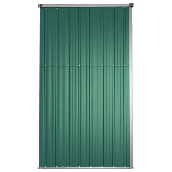 Maison Chic - Abri de jardin 1.43m² Cabane à outils Abri de jardin 1.43m² - vert 161x89x161 cm acier galvanisé MP10 MAISON CHIC - Image 5