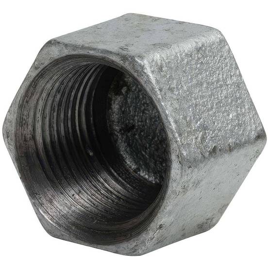 Codital - Bouchon Femelle en Fonte Malléable Galvanisée - 4'' - Image 1