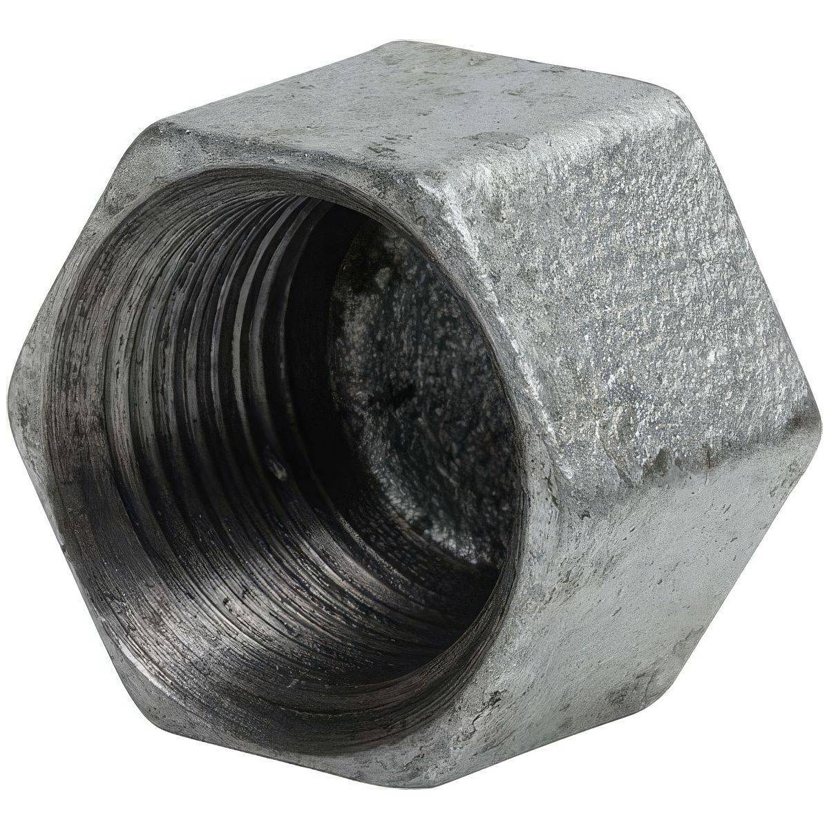 Codital - Bouchon Femelle en Fonte Malléable Galvanisée - 4'' - Image 1