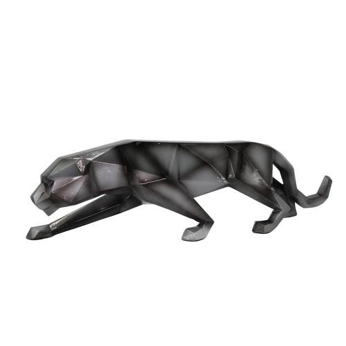 Sculpture PANTHERE grise Collection INITIAL MAGNETICLAND