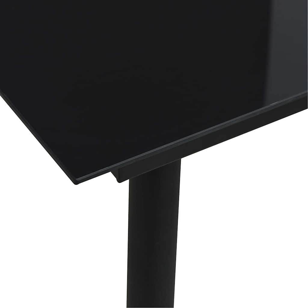 Vidaxl - Ensemble à manger de jardin 3 pcs-Salons de jardin noir rotin PVC 563530 - Image 10