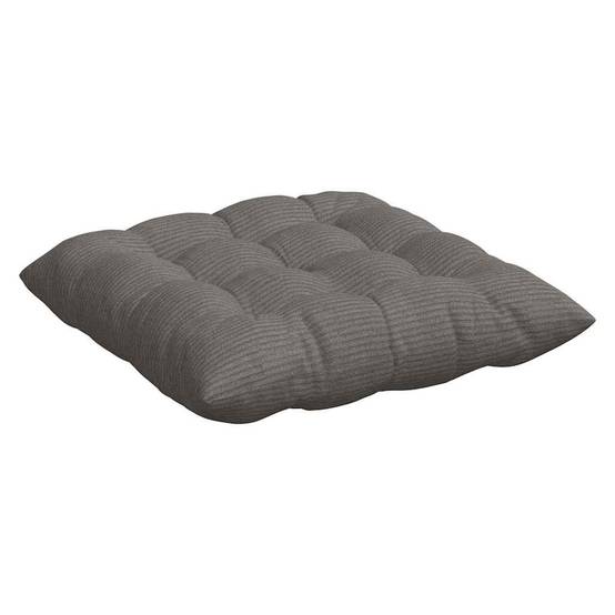 Coussins de siège 4 pcs Gris clair 40 x 40 x 6 cm Maison Chic - Image 5