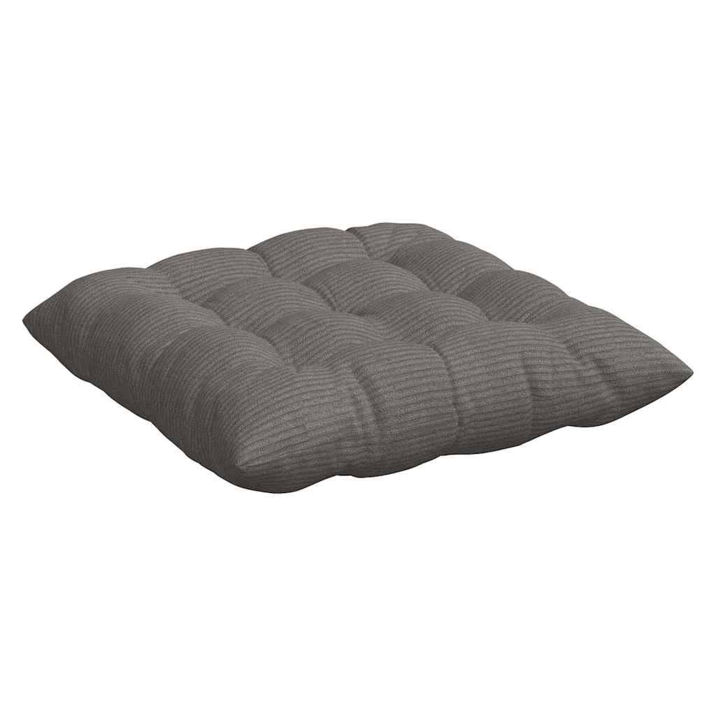 Coussins de siège 4 pcs Gris clair 40 x 40 x 6 cm Maison Chic - Image 5