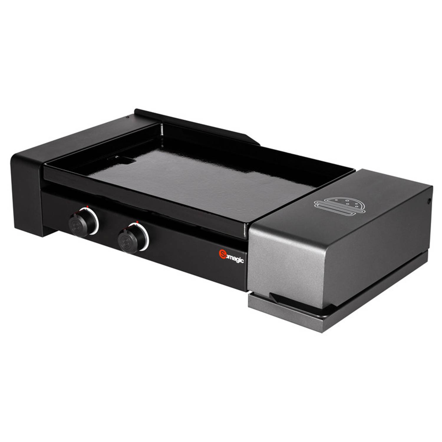 Somagic - Plancha au gaz spécial burger SO BURGER - 5,6kW - SOMAGIC - Image 1