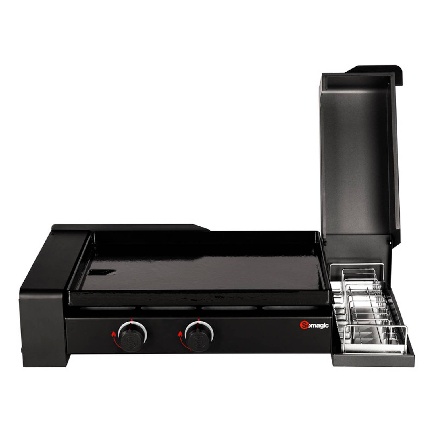 Somagic - Plancha au gaz spécial burger SO BURGER - 5,6kW - SOMAGIC - Image 5