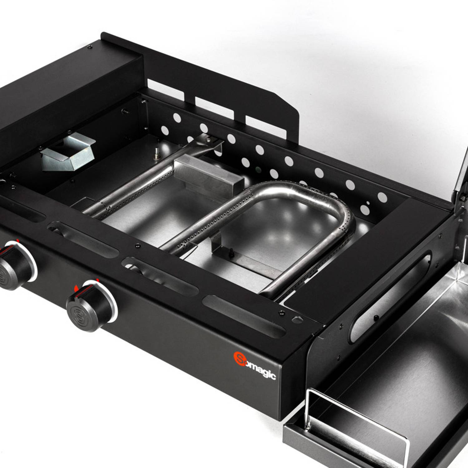 Somagic - Plancha au gaz spécial burger SO BURGER - 5,6kW - SOMAGIC - Image 7